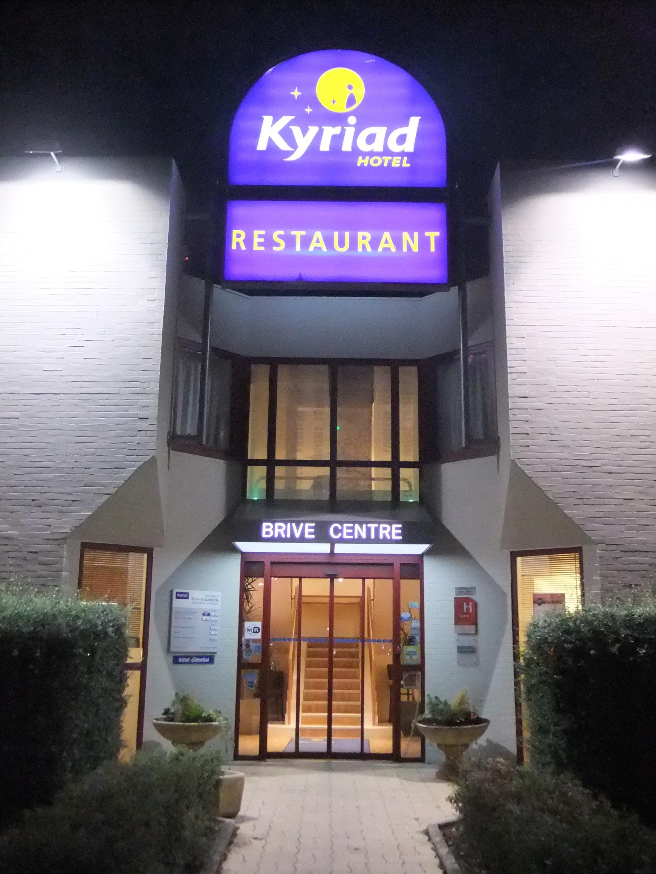 Hotel Restaurant Kyriad Brive Centre Exterior photo